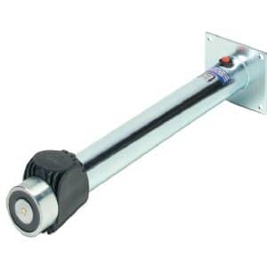 Retenedor Electromagnético con tubo Regulable General con Pulsador de Desbloqueo Kilsen FE570