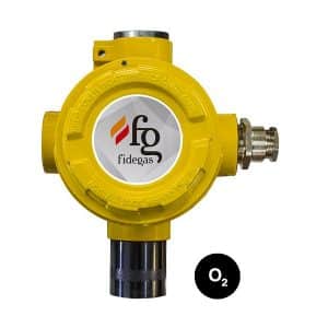 Detector de Gas Fidegas S/3-T2 ATEX 12-24 VDC / O2 (0-25) % V/ V