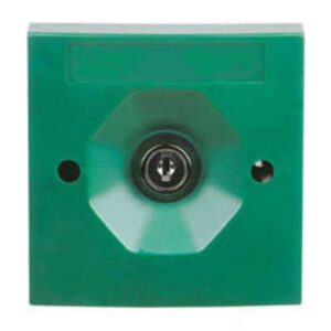 ICK010G Interruptores activados por llave color verde  INIM - Imagen 1