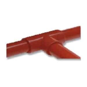 Unión en T para tuberías de aspiración de 25 mm Detnov SAD-UT25