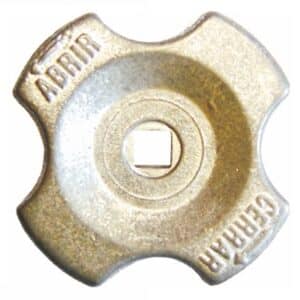 Eaci VOL70 Volante para Válvula de 70 mm. Eje Cuadradillo de 9 mm. - Imagen 1