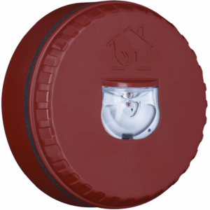Panasonic 812013FULL-0114X / Disp. Alarma Visual (EN54-23) de Pared Convencional Rojo SOL-LX-W/RF/R1/S. Flash Rojo. IP33