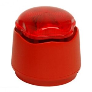 ZETTLER IP45 / Sirena roja Banshee Excel Lite con flash de xenón rojo - Imagen 1