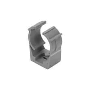 ZETTLER JCG004-25 / Abrazadera de clip para tubo de 25-27 mm gris - Pedidos en múltiplos de 10 - Imagen 1