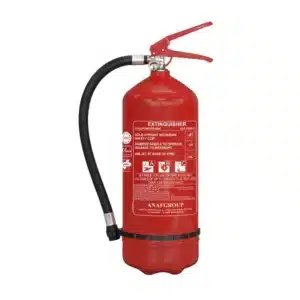 Anaf PS6-LH Extintor de Polvo ABC de 6kg Alta Eficacia 34A-233B Aluminio