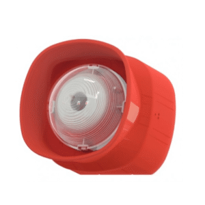 AE/V-ASF23 Sirena Convencional con foco EN-54-23. Bajo consumo Aguilera Electrónica