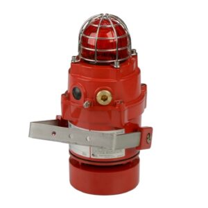 BExCS110-05 Bocina y luz estroboscópica omnidireccionales E2S