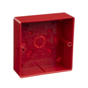 MSE-550 Base de superficie para tubo visto de pulsadores Serie DMCL05 y PAE-550A Aguilera Electrónica - Imagen 1