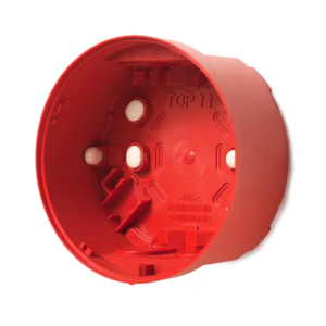 FDB227-R Base Roja para montaje tubo visto IP65 SIEMENS Cerberus PRO
