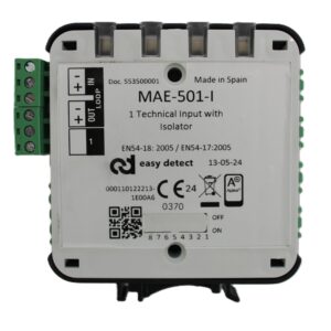 MAE-501-I Módulo Analógico de 1 Entrada con Aislador Aguilera Electrónica