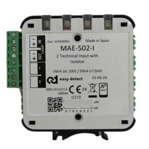 MAE-502-I Módulo analógico de 2 Entradas con Aislador Aguilera Electrónica